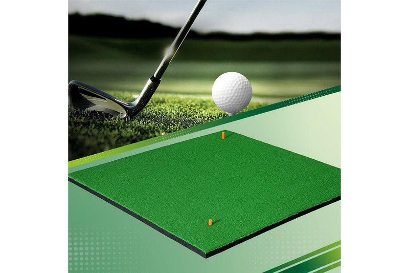 Everfit Golf Hitting Mat Portable Drivingrange Practicetraining Aid 150X150cm - One Size