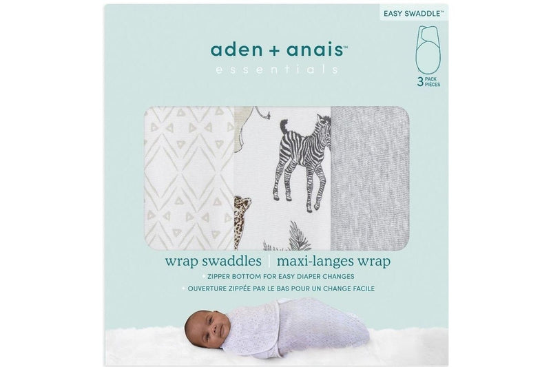 Aden + Anais: Snugg Swaddle Set - Toile (Large/3 Pack)