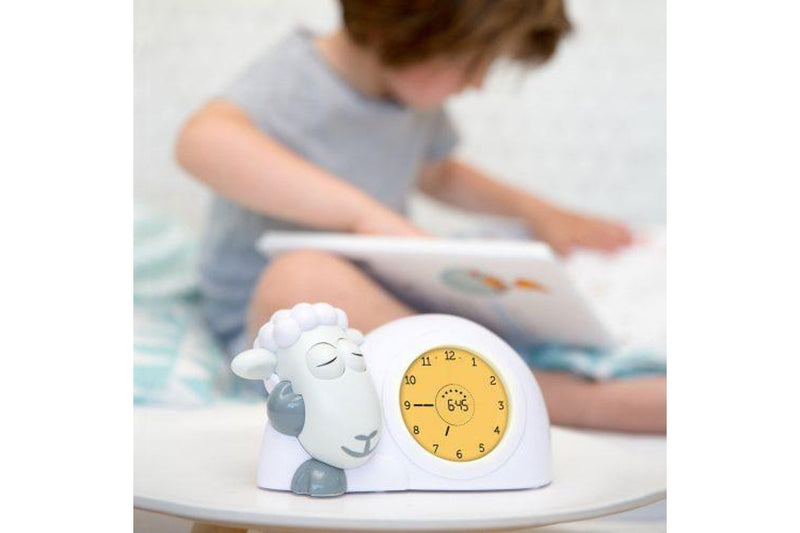 Zazu: Sam the Sheep Sleep Trainer Clock - Grey