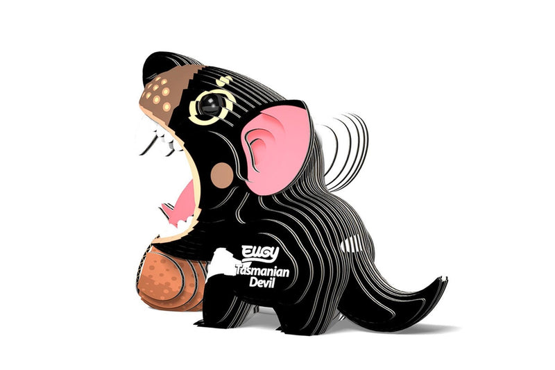 Eugy: Tasmanian Devil - 3D Cardboard Model