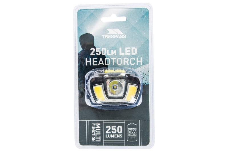 Trespass Blackout 250Lm LED Headtorch (Black) (One Size)