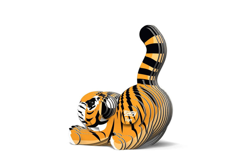 Eugy: Tiger - 3D Cardboard Model