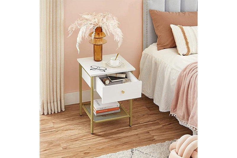 Bedside Table Nightstands with Drawer