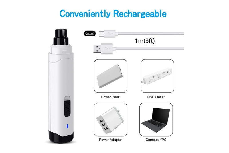 Professional Electric Rechargeable Pet Nail Grinder