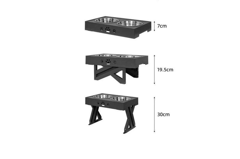 Adjustable Elevated Pet Bowl