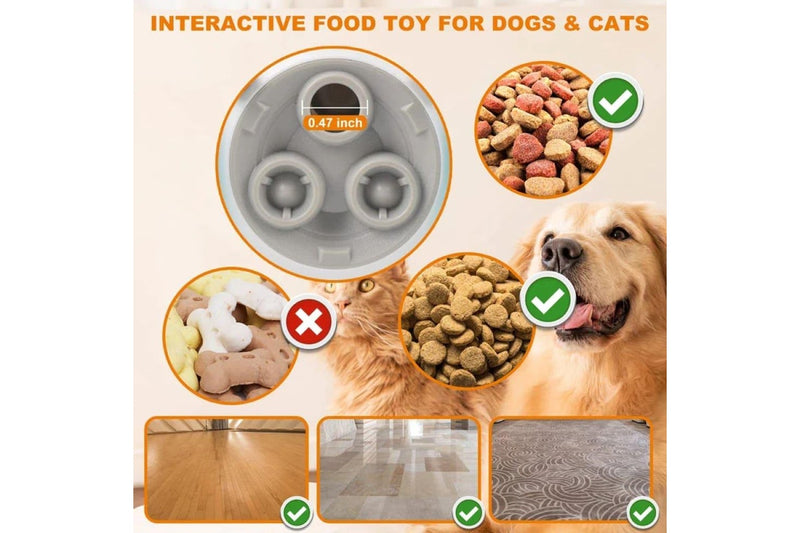 Robot Dog Toy Interactive Pet Food Dispenser