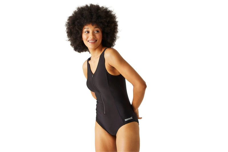 Regatta Womens/Ladies Wakefield One Piece Swimsuit (Black) (10 UK)