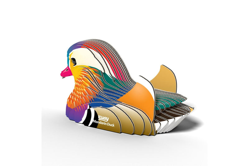 Eugy: Mandarin Duck - 3D Cardboard Model