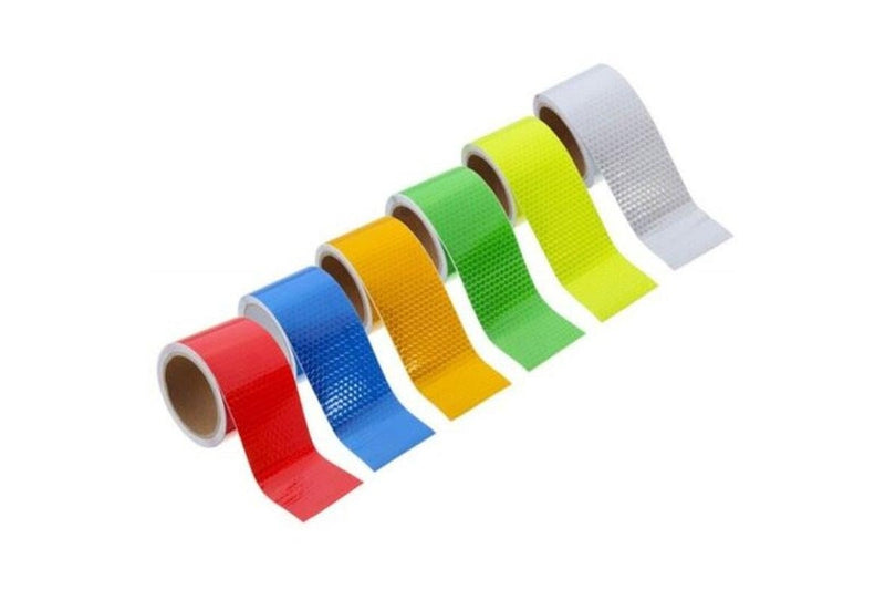 Car Safety Reflective Sticker Pvc Warning 3M Tape 1Pc White