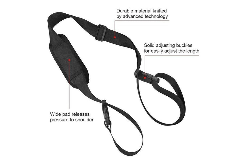 5.2Ft Scooter Carrying Strap Oxford Cloth Shoulder Cross Body Band For Xiaomi Mjia M365 Electric - Standard