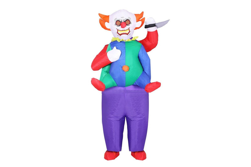 Inflatable Clown Costume Adult Suit Halloween Cosplay