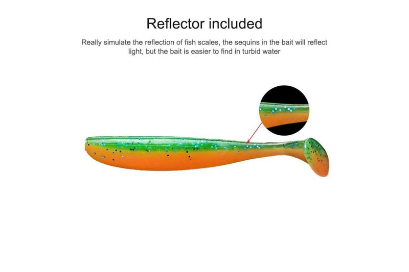 Two Colour t Tail Soft Lures For Bionic Sea Fishing