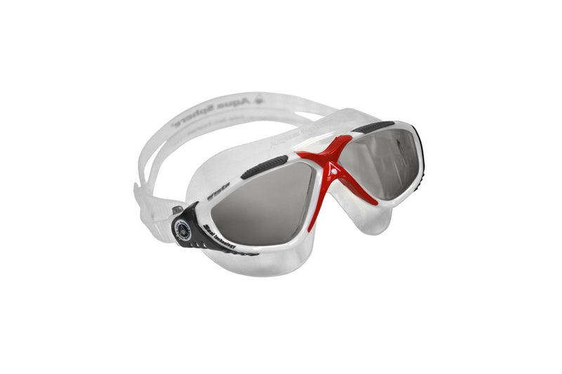 Aquasphere Unisex Adult Vista Swimming Goggles (White/Grey/Red) (One Size)