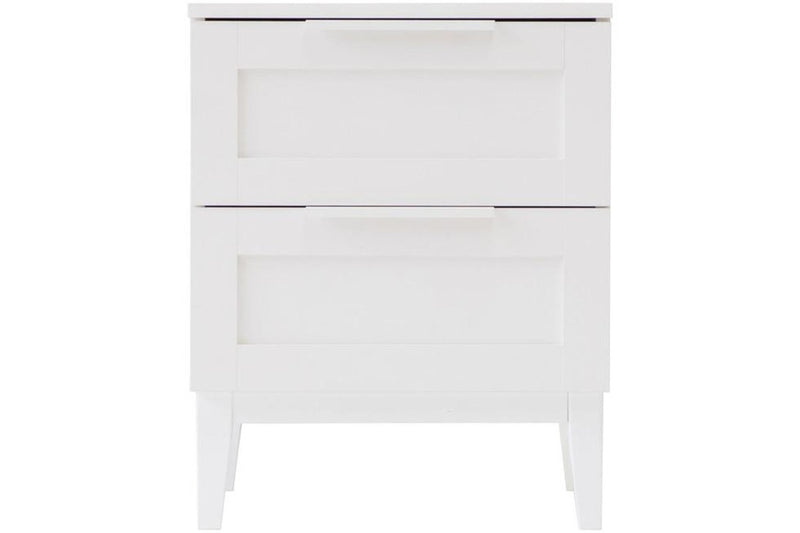 Fraser Country Aurora Bedside Table - White