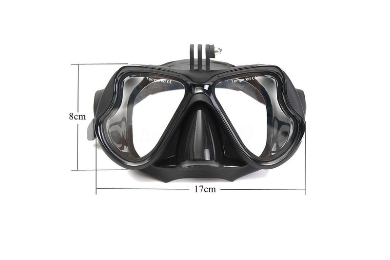 Snorkel Mask, Diving Mask, GoPro Mount