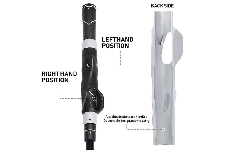 Golf Hand Grip Corrector Universal Grip Pole Cover Grip Training Exerciser For Beginners