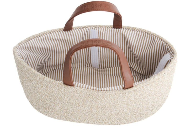 Nestling: Nappy Caddy - Dark Natural Melange