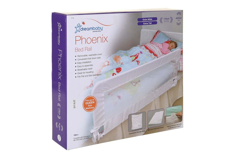 Dreambaby: Phoenix Bed Rail - White