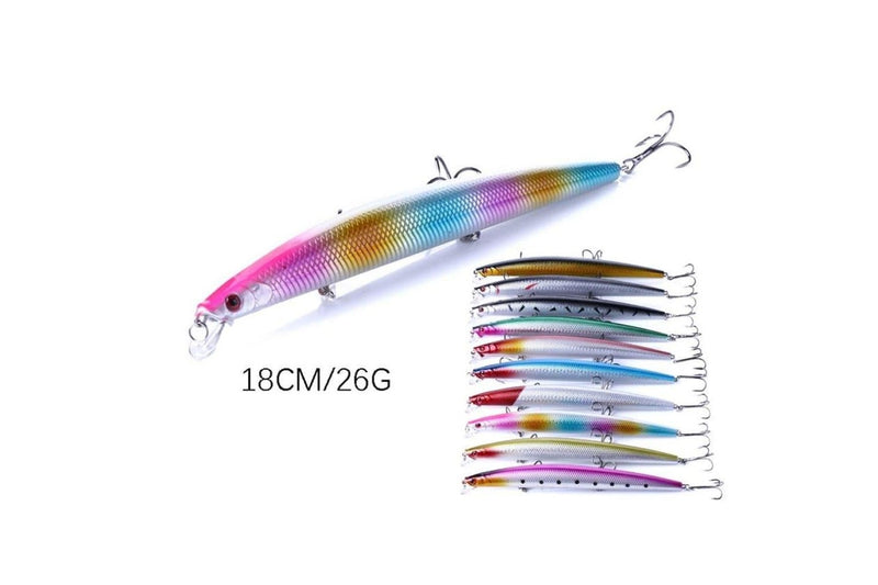 18cm 26g Long Distance Casting Sea Fishing Minnow Baits