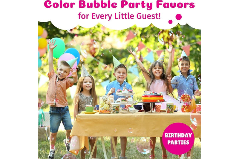 WOWmazing: Giant Bubbles - Poppin Colorz - Color Bubbles (Pink Pizzaz 8 Pack)