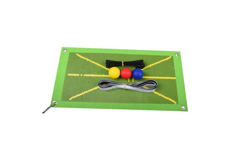 Golf Training Mat Mini Golf Practice Swing Mat Set