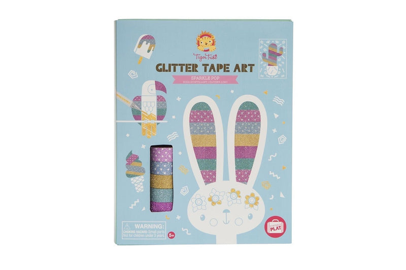 Tiger Tribe: Glitter Tape Art Sparkle Pop