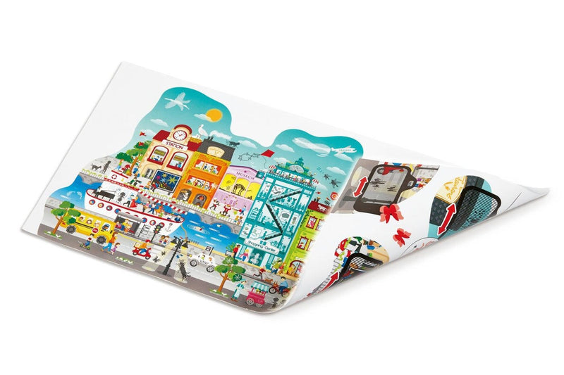 Hape: Animated City Puzzle