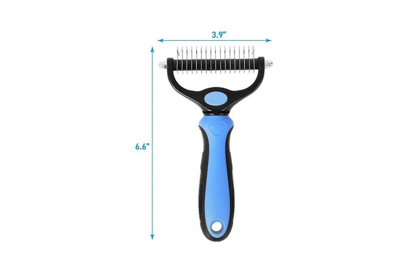 Wide Double Sided - Pet Grooming Brush