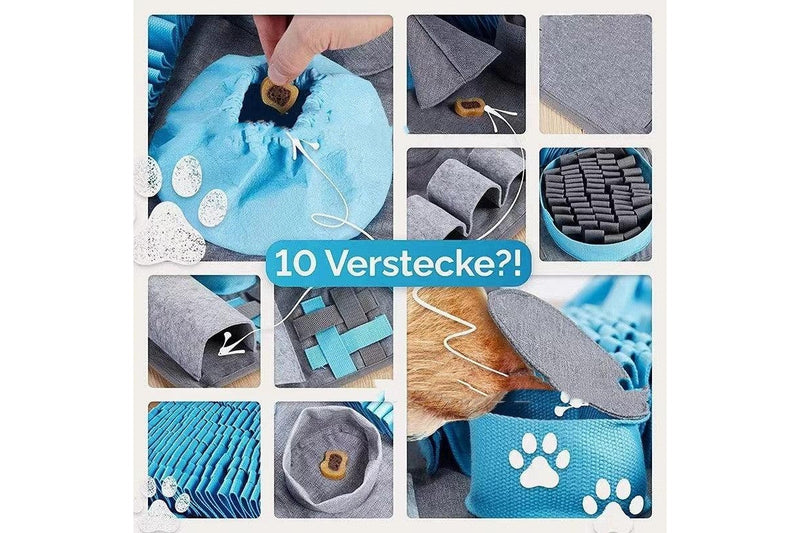 Pet Sniffing Pad To Find Food Tunnel Maze Training Blanket Dog Products Supplies -