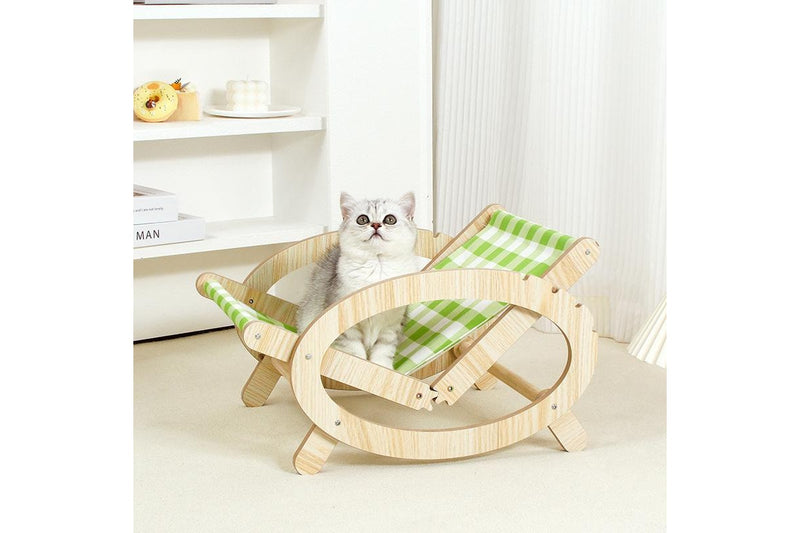 Zoomies Cat Hammock - Green