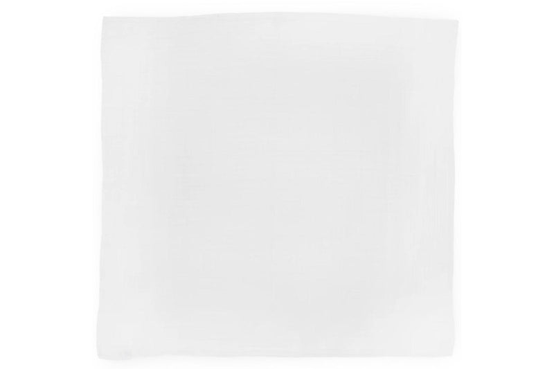 Little Unicorn: Cotton Muslin Squares - White (4 Pack)