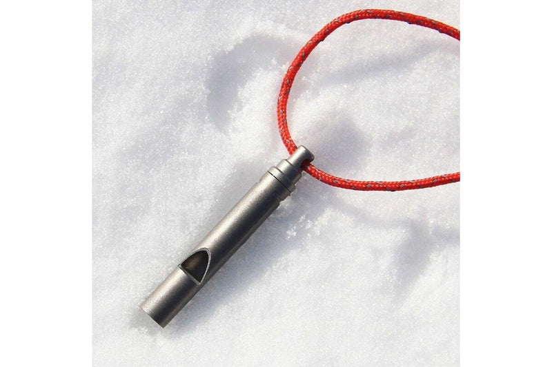 Ultralight Titanium Emergency Whistle 01 - Standard - Set Of 1