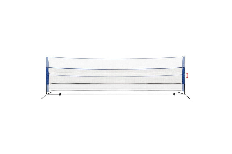 Badminton Net With Shuttlecocks 600X155 Cm