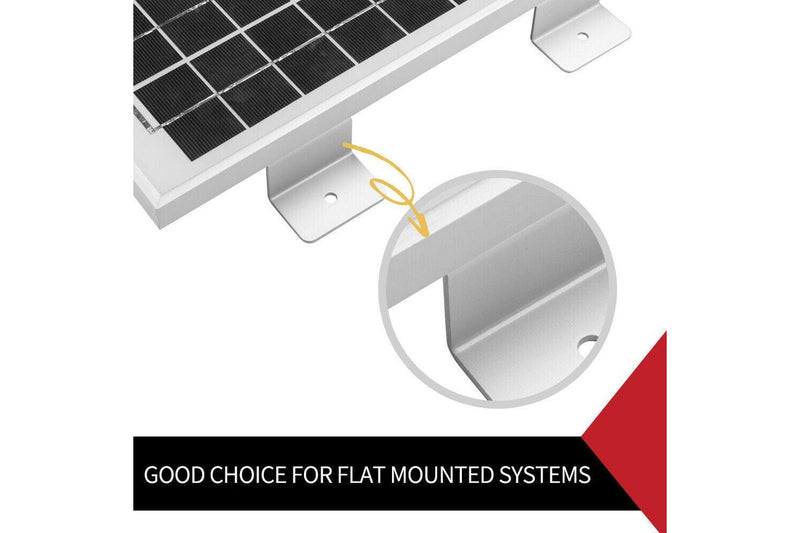 4pcs Solar Panels Mounting kits Aluminum Alloy Brackets for RV Boat Home