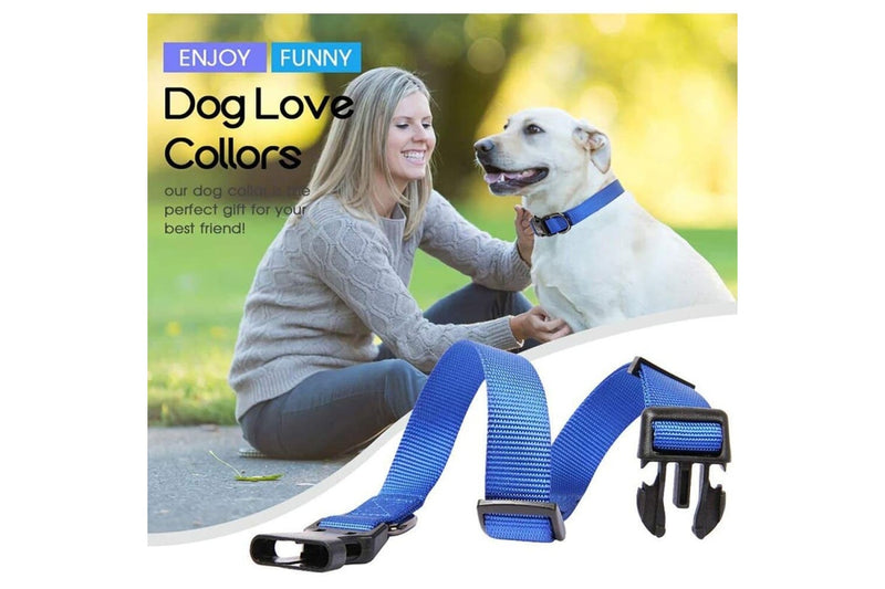 Sturdy Nylon Adjustable Durable Quick Safety Locked Bucklepet Collar For Small Medium And Big Dogs