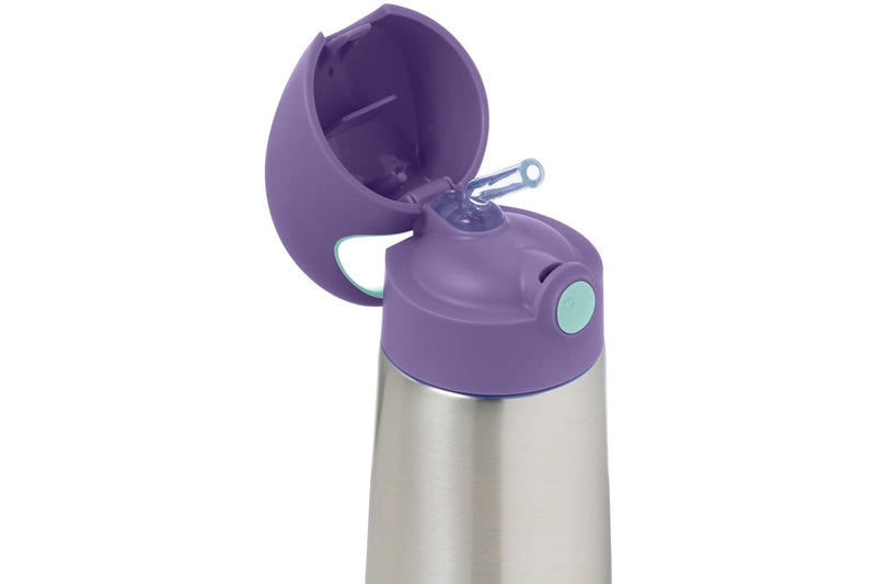 b.box: Insulated Drink Bottle - Lilac Pop (350ml)