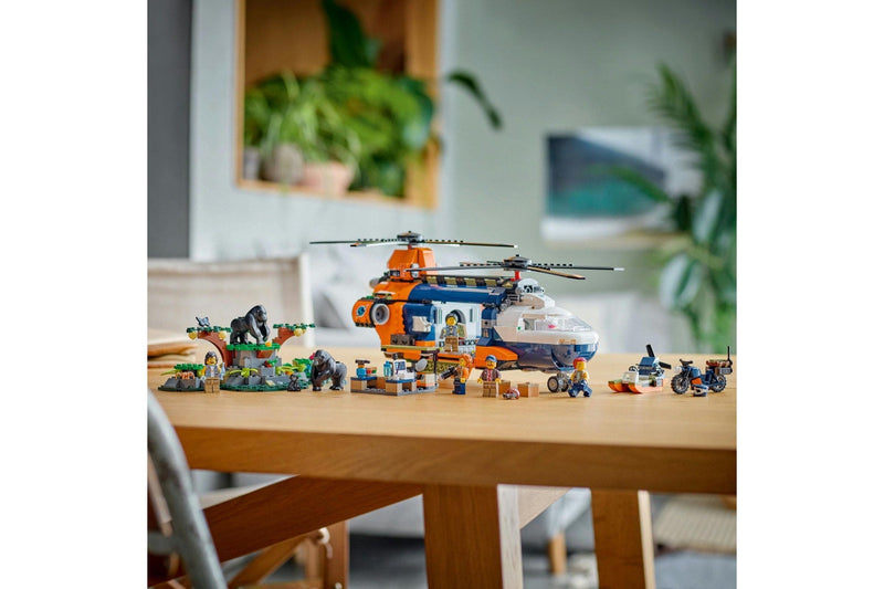 LEGO City: Jungle Explorer Helicopter at Base Camp - (60437)