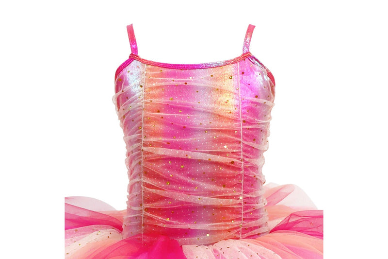 Pink Poppy: Vibrant Vacation - Party Tutu (Size: 5-6)