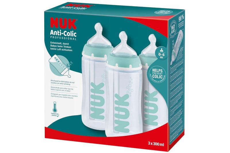 NUK: Anti-Colic Professional Set (3 Pack)