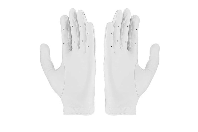 Nike Tour Classic III Leather Golf Glove (White/Black) (L)