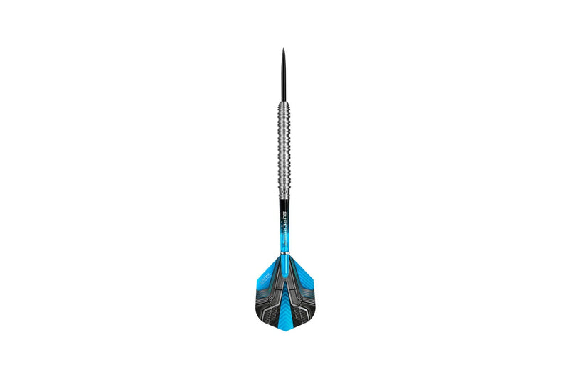 Harrows Revere Tungsten Darts (Silver/Black/Blue) (22g)