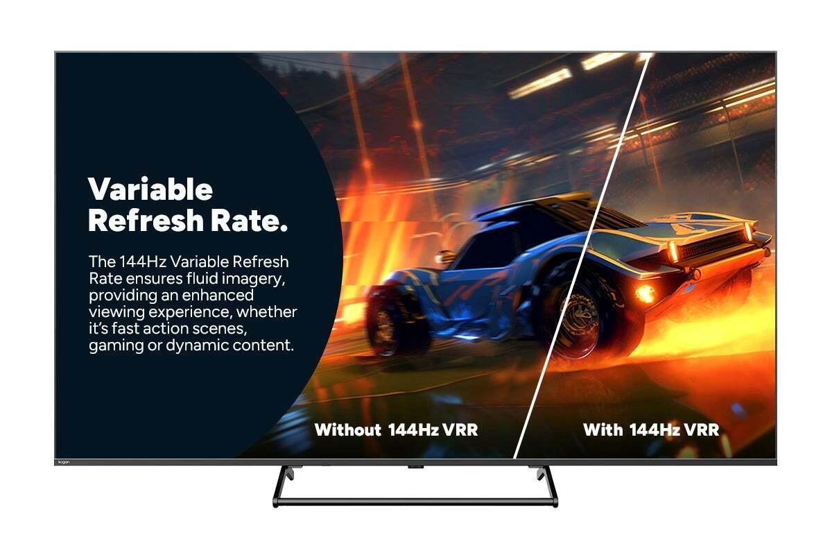 Kogan 75" Mini-LED QLED 4K 144Hz Smart AI Google TV - MQ9
