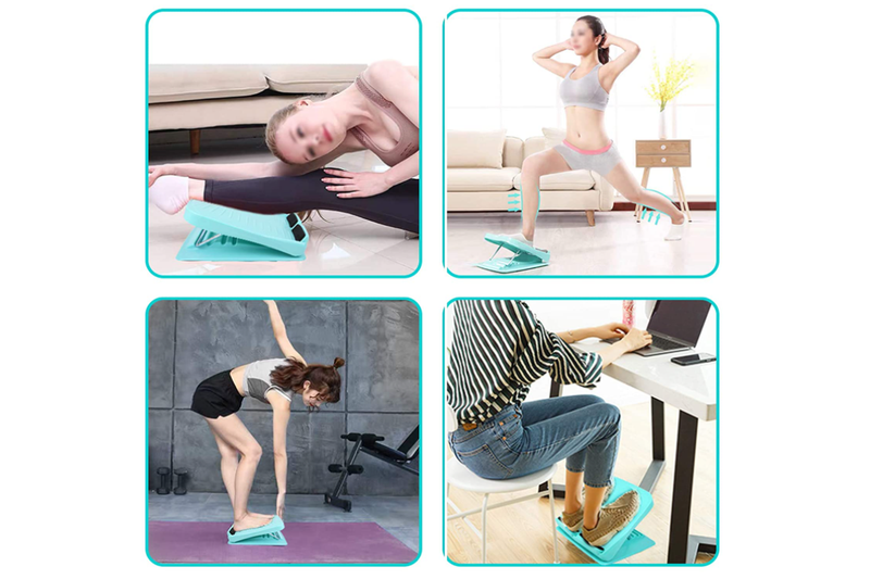 Portable Slant Board Adjustable Incline Boards Calf Stretcher Foot Stool