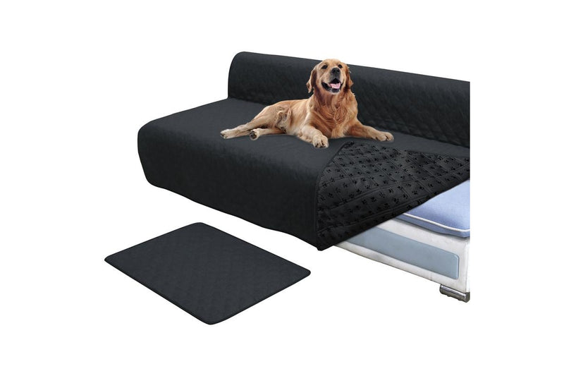 Multipurpose Water-Resistant Pet Furniture Protector- XL | Black