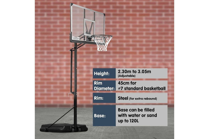 Kahuna Height-adjustable Basketball Hoop For Kids And Adults