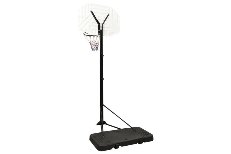 Basketball Stand White 258-363 Cm Polyethene Ktlan