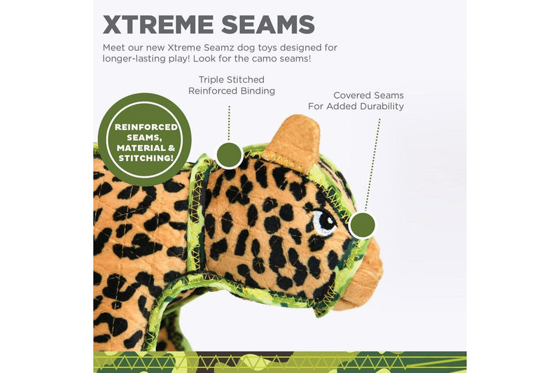 Outward Hound: Xtreme Seamz, Leopard Tan - Medium