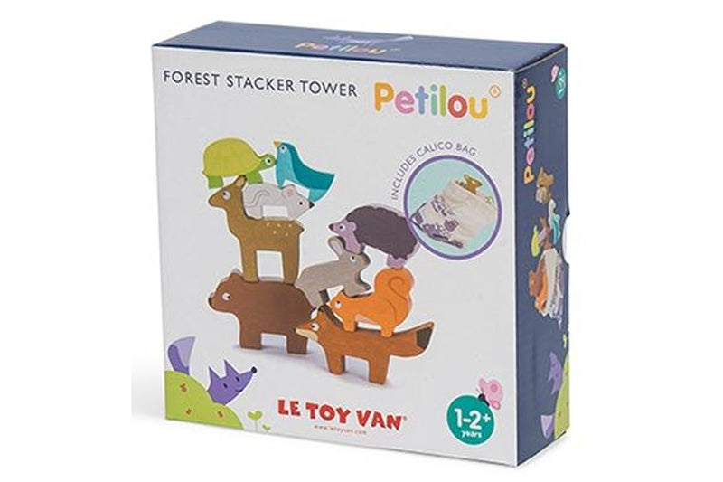 Le Toy Van: Petilou - Forest Stacker Tower & Bag