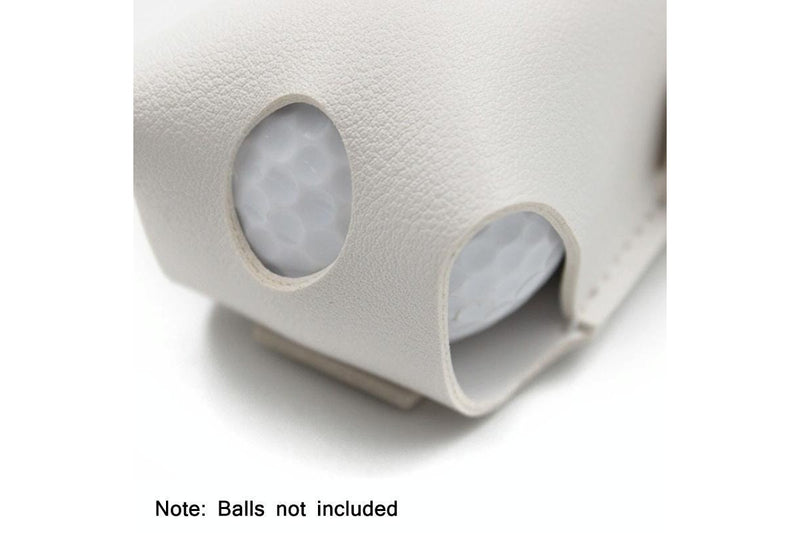 Splicing Leather Portable Mini Golf Protective Bag