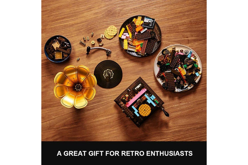 Joyside Series: Retro Gramophone - Buildable Set (646pcs)